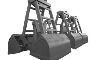 10 m^3 Remote Control Clamshell Grab